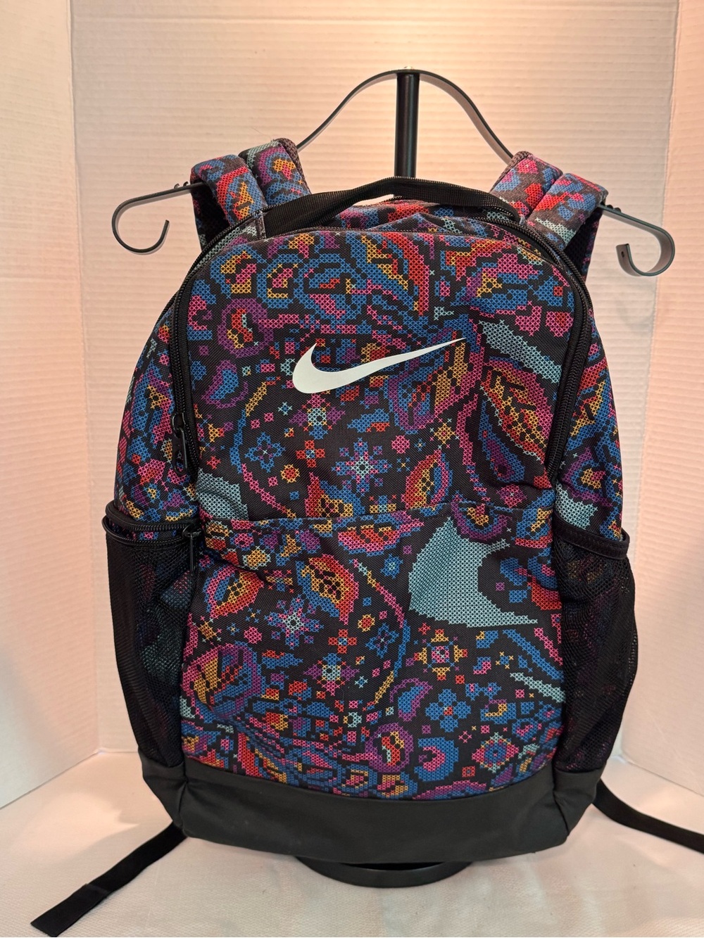 Nike Multicolor Paisley Print Backpack